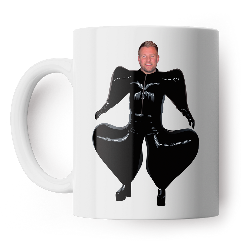 Black Gimp suit Face Mug #1 image